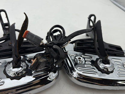 2011 Harley Road King Touring FLHRC Classic OEM Left & Right Passenger Floorboard Foot Rest