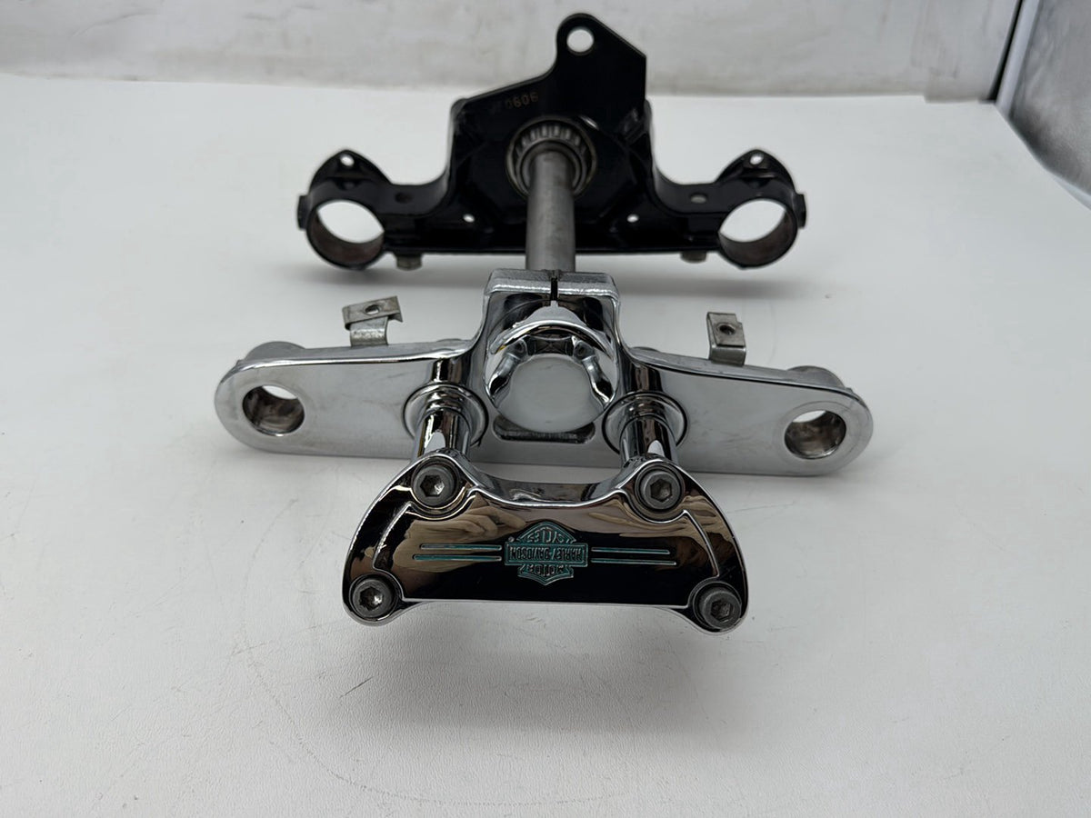 1991 Harley Heritage Softail Classic FLSTC Front Fork Triple Tree OEM Parts