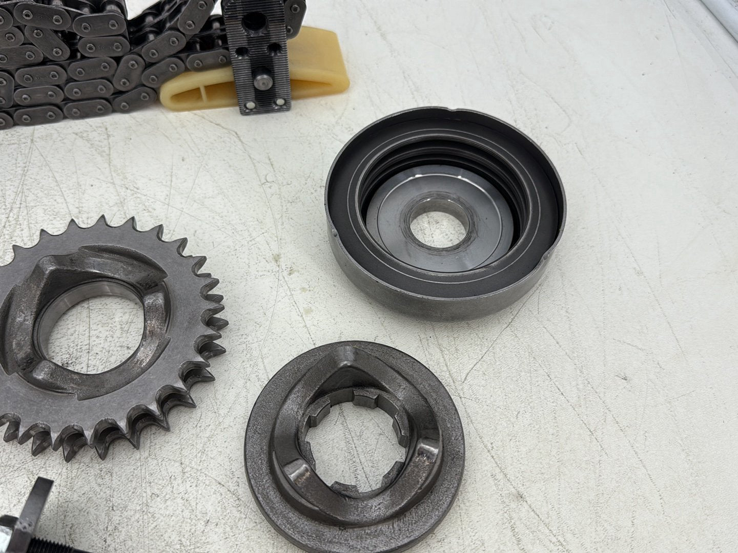 1998 Harley Touring FLHTCUI Electra Glide Ultra OEM Clutch Basket Chain Tensioner Kit