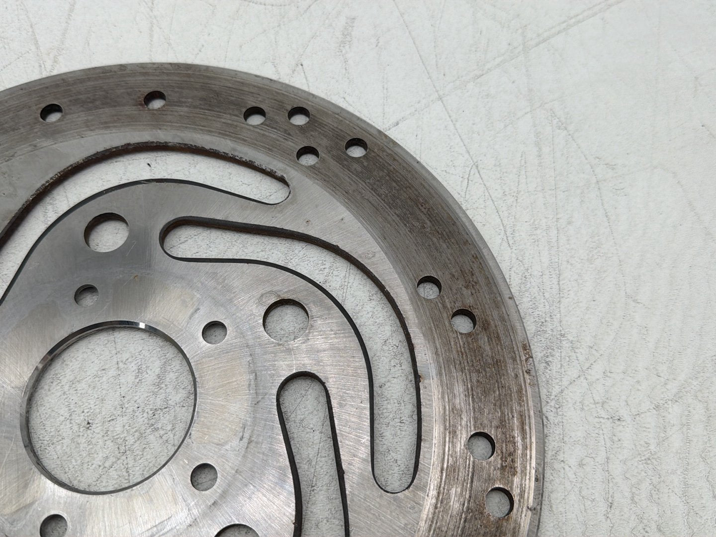 2011 Harley Heritage Softail Classic FLSTC OEM Front Brake 1 Rotor Disc