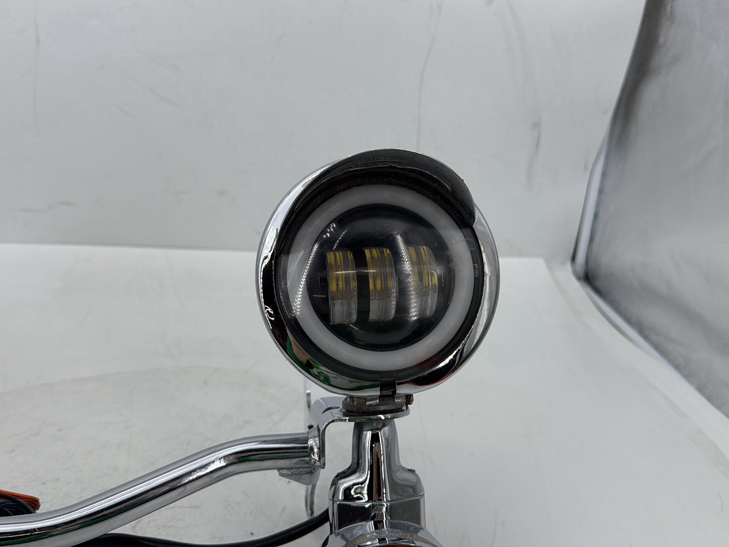 95 Harley Touring Electra Classic OEM Front Turn Signal Indicators Aux Light Bar
