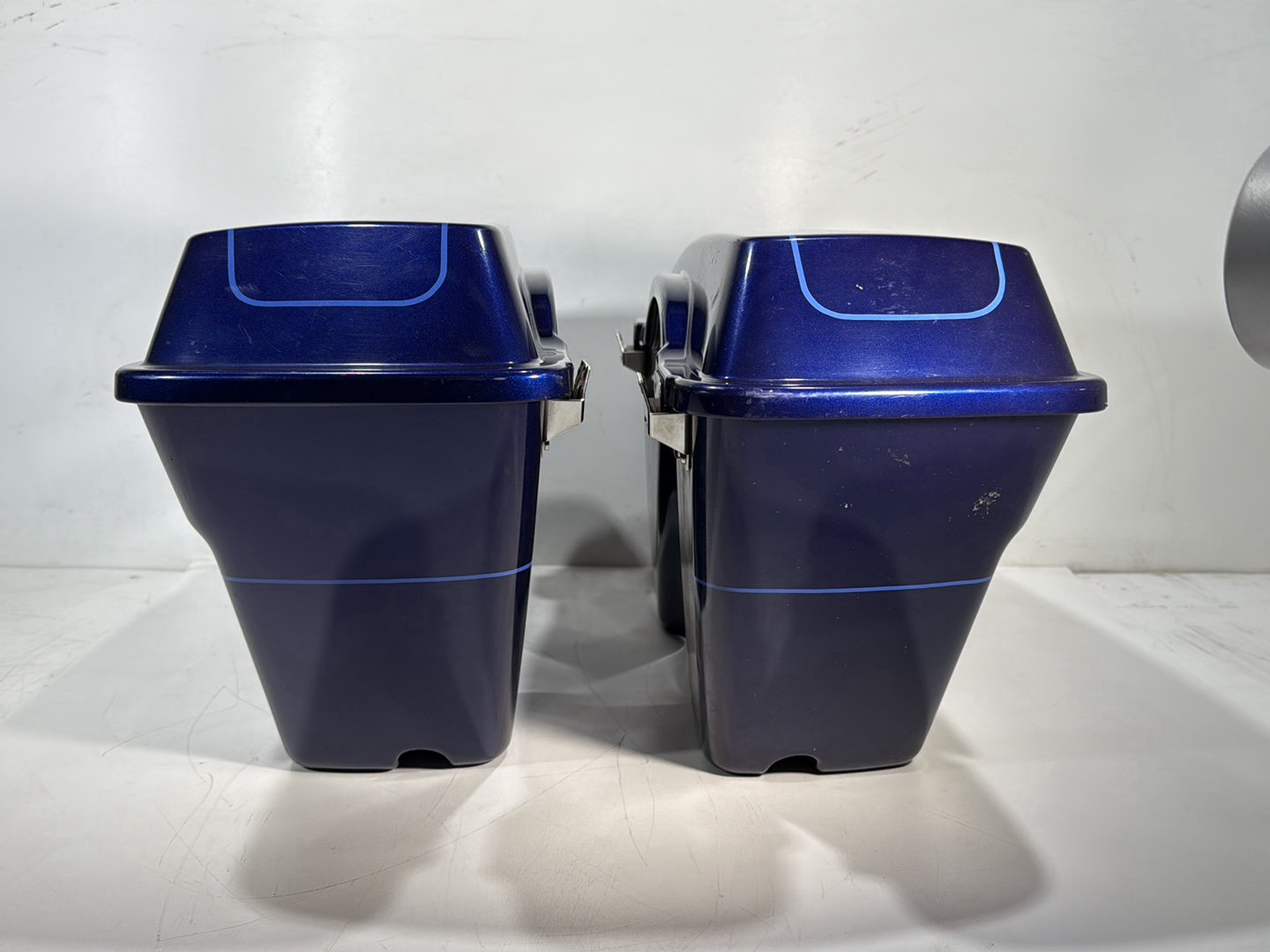 2007 Harley Touring FLHTCU Electra Glide Ultra OEM Left Right Saddlebags Luggage NOKey