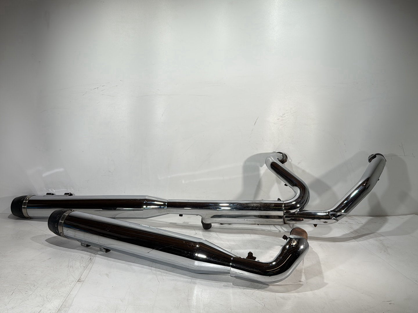 2014 Harley Street Glide Touring FLHXS OEM Exhaust Header Pipes Muffler