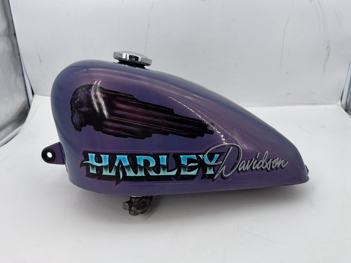 1993 Harley Sportster XLH883H Hugger 883 OEM Fuel Gas Tank Gasoline Reservoir