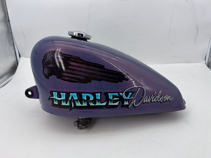 1993 Harley Sportster XLH883H Hugger 883 OEM Fuel Gas Tank Gasoline Reservoir