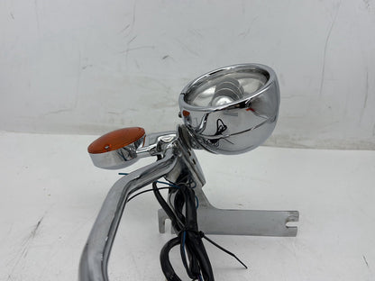 2003 Harley Electra Glide Touring Ultra FLHTCUI OEM Front Turn Signal Indicators Aux Light Bar