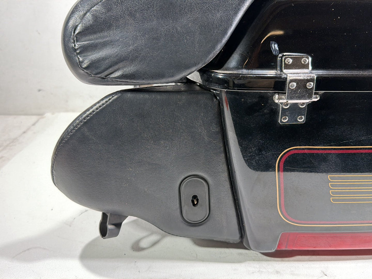 2000 Harley Electra Glide Touring Ultra OEM Pass Backrest Tour Pak Luggage NOKey