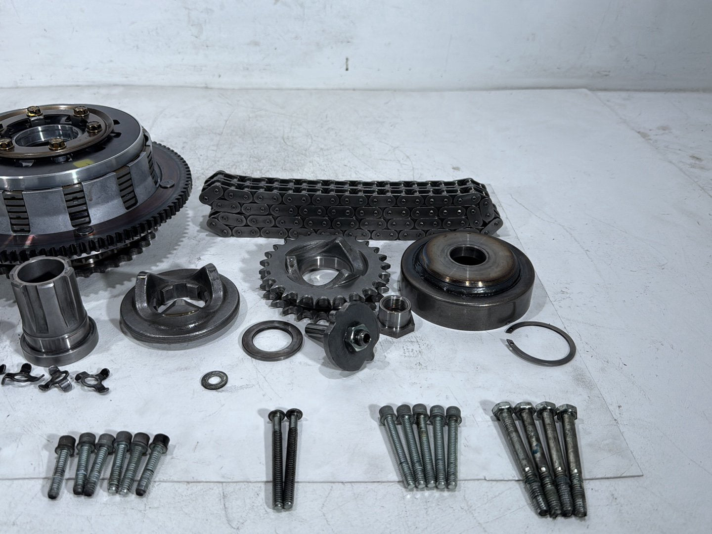 2004 Harley Heritage Softail Classic FLSTCI OEM Clutch Basket Chain Tensioner Kit