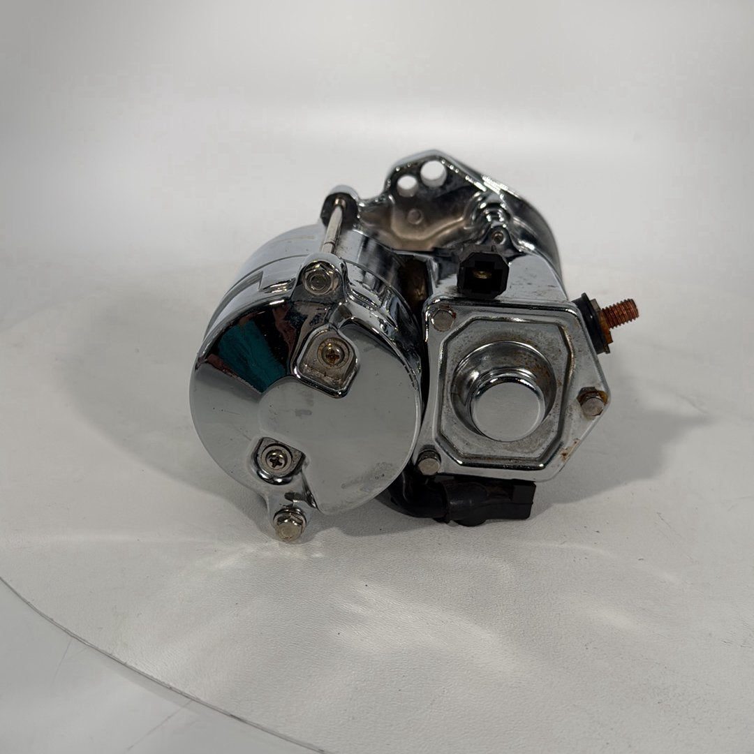 04 Harley Touring FLHTCUI Electra Glide Classic OEM Engine Starter Motor CHROME