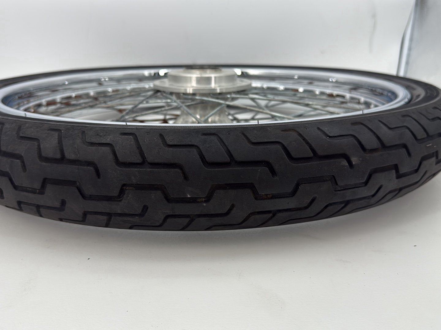 2003 Harley Sportster XL1200C 1200 Custom Anniversary OEM Front Wheel Rim Tire Spoked