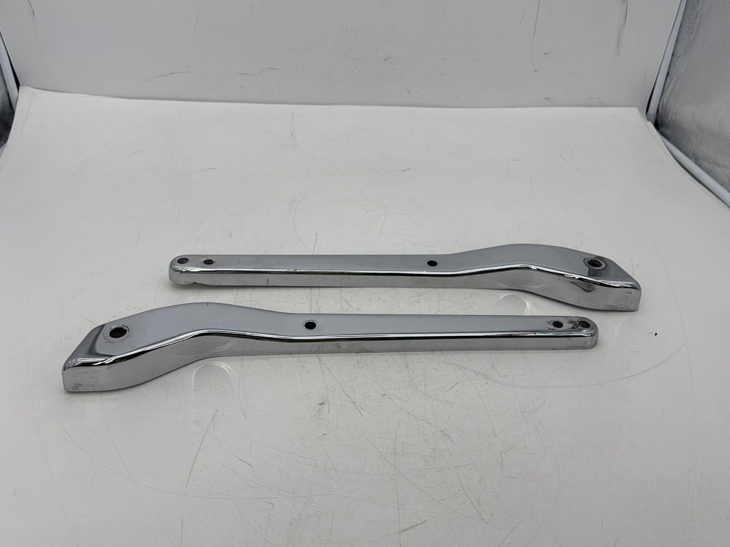 2002 Harley Dyna FXD Super Glide OEM Rear Left Right Fender Struts Bracket
