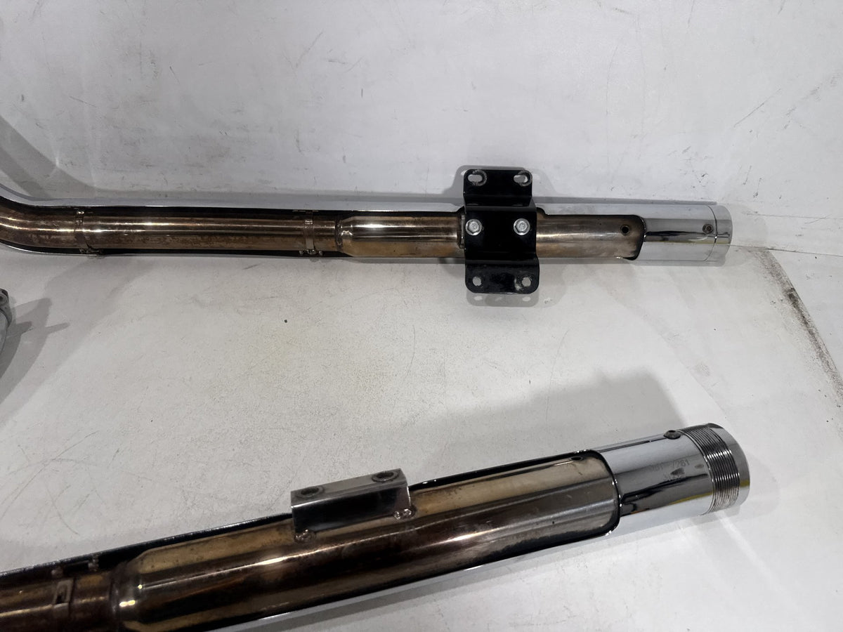 1994 Harley Softail Custom FXSTC OEM Exhaust Header Pipes Muffler