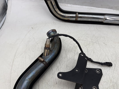 2007 Harley Dyna Street Bob FXDBI OEM Exhaust Header Pipes Vance & Hines