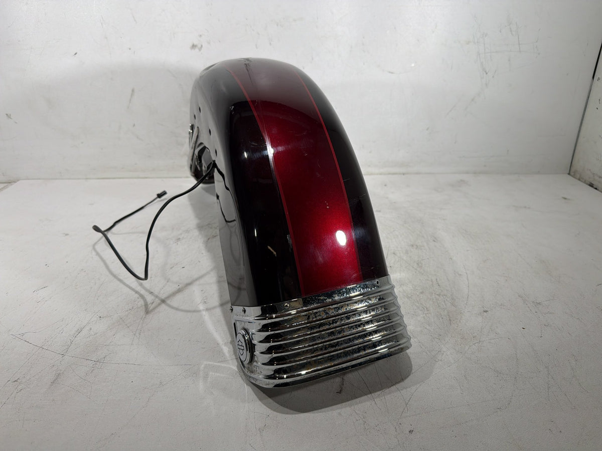 2015 Harley Electra Glide Touring OEM Front Wheel Fender Shell Panel BENT DENTED