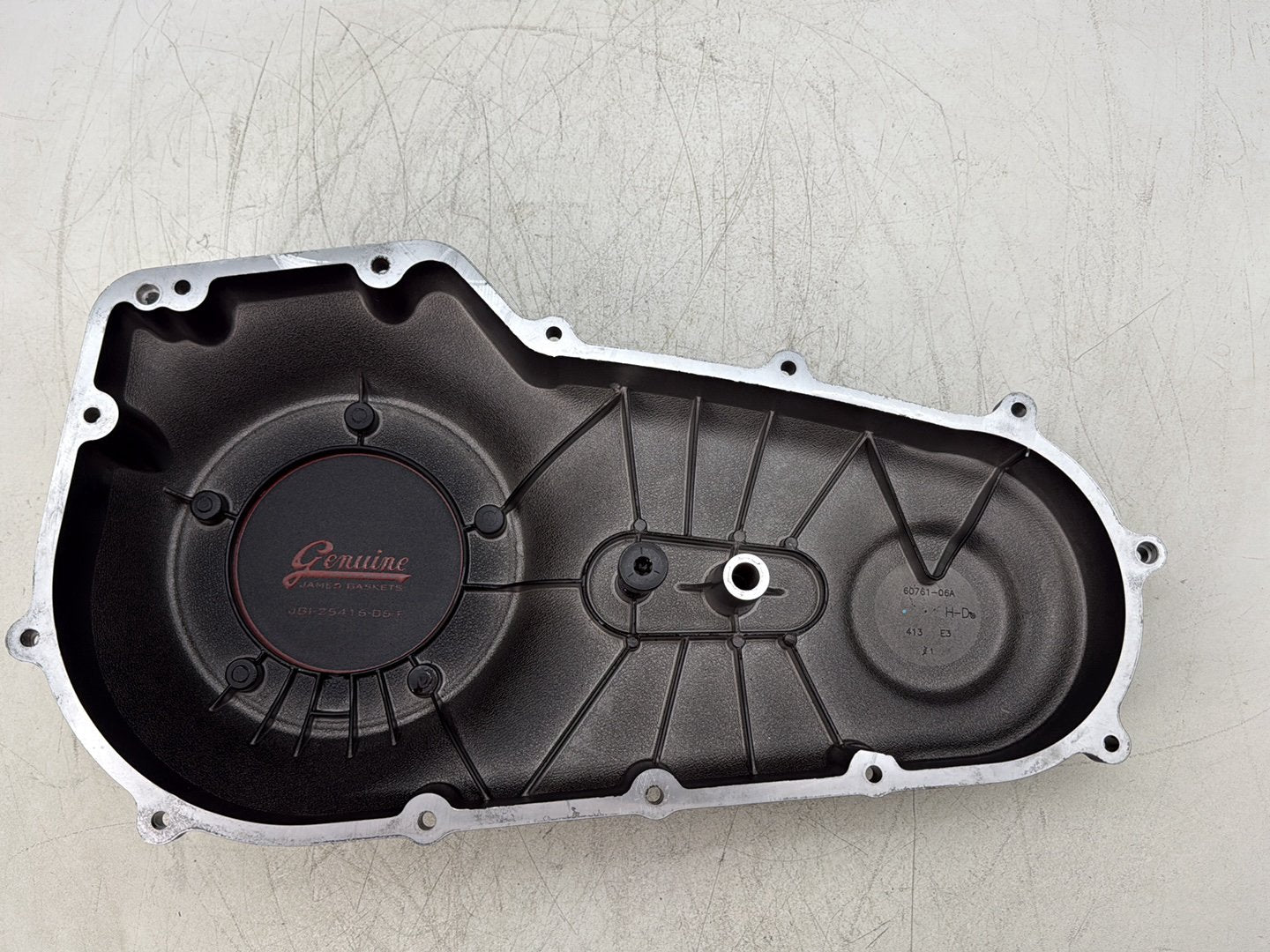 2007 Harley Dyna Street Bob FXDBI OEM Outer Primary Clutch Cover