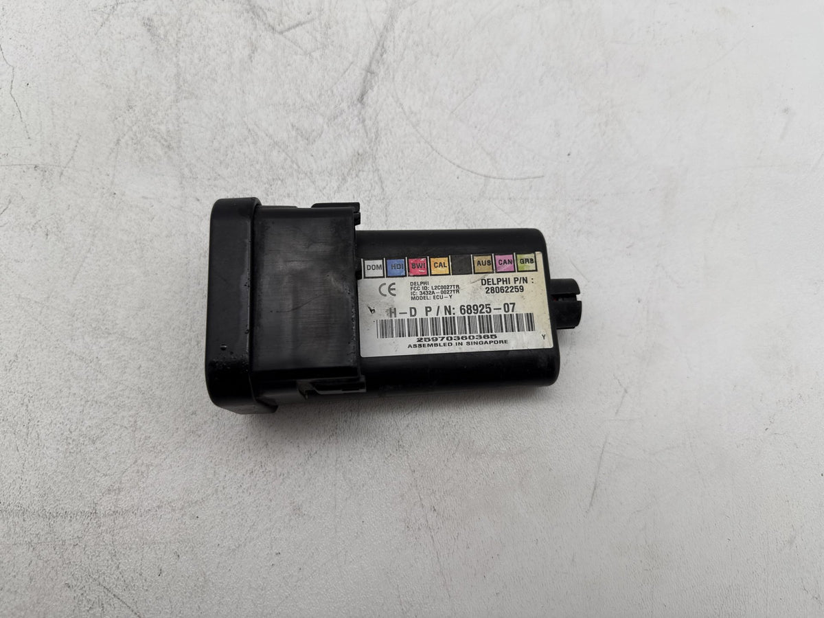 2008 Harley Softail Custom FXSTC OEM Turn Signal Security Module TSSM