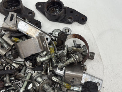 1999 - 2006 Harley-Davidson Touring Electra Glide Hardware Bolts Nuts & Brackets w/ Left Right Fork Swingarm Brackets