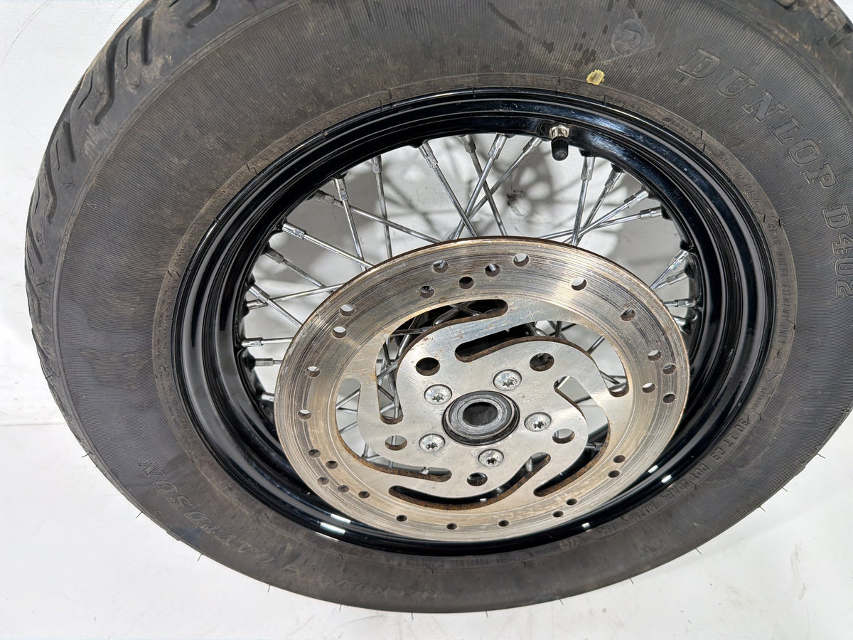 2014 Harley Softail Slim FLS OEM Rear Wheel Rim Tire Spoked 16"