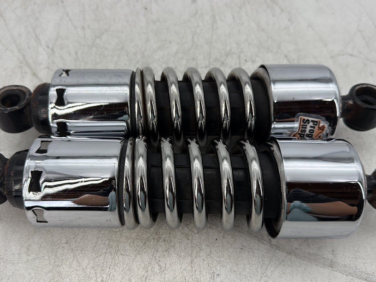1997 Harley Sportster 1200 Custom XL1200C OEM Rear Left Right Shock Absorbers 12"