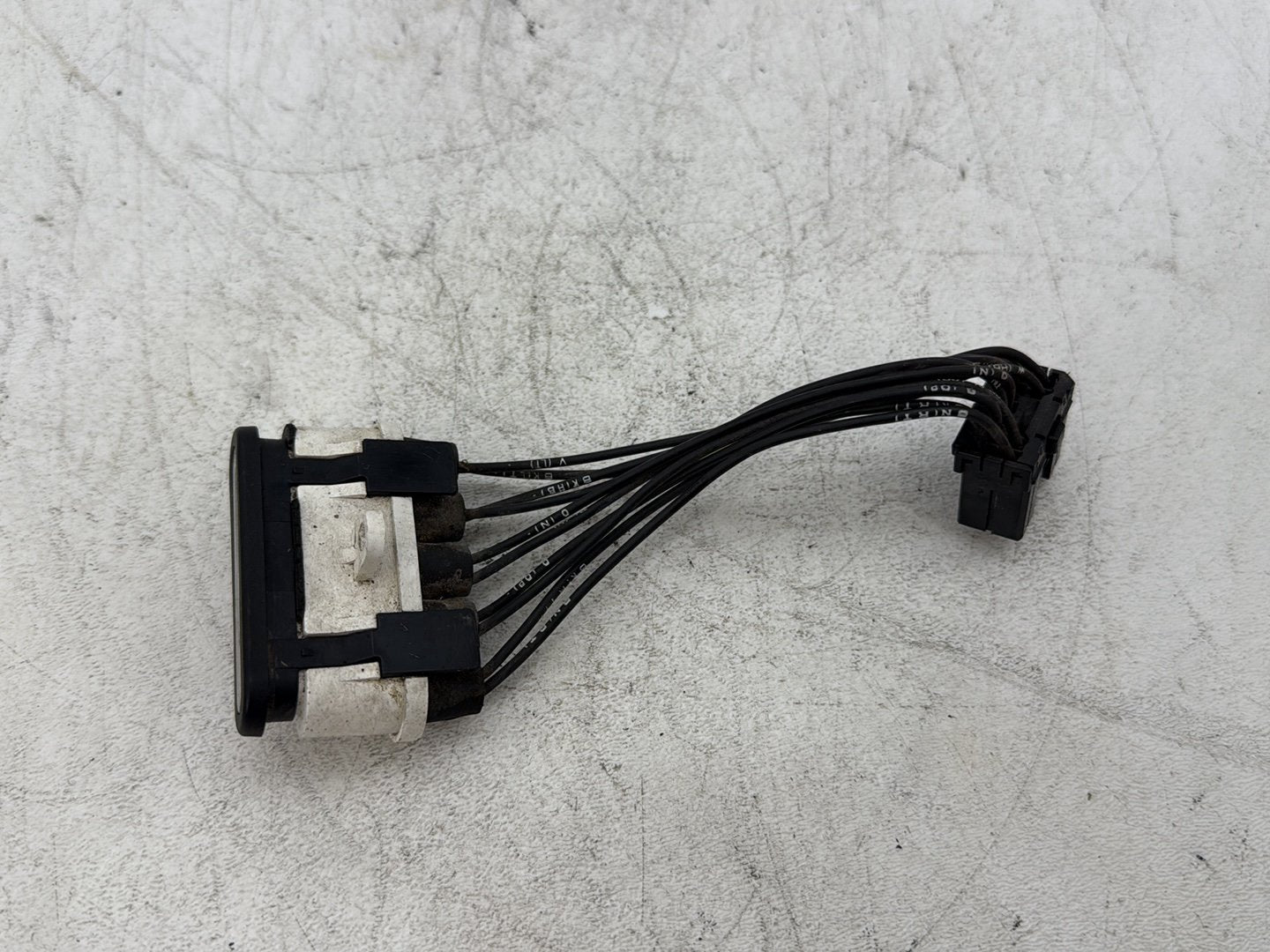 1996 Harley Electra Glide Touring FLHT OEM Dash Indicator Lamp Wire Plug In