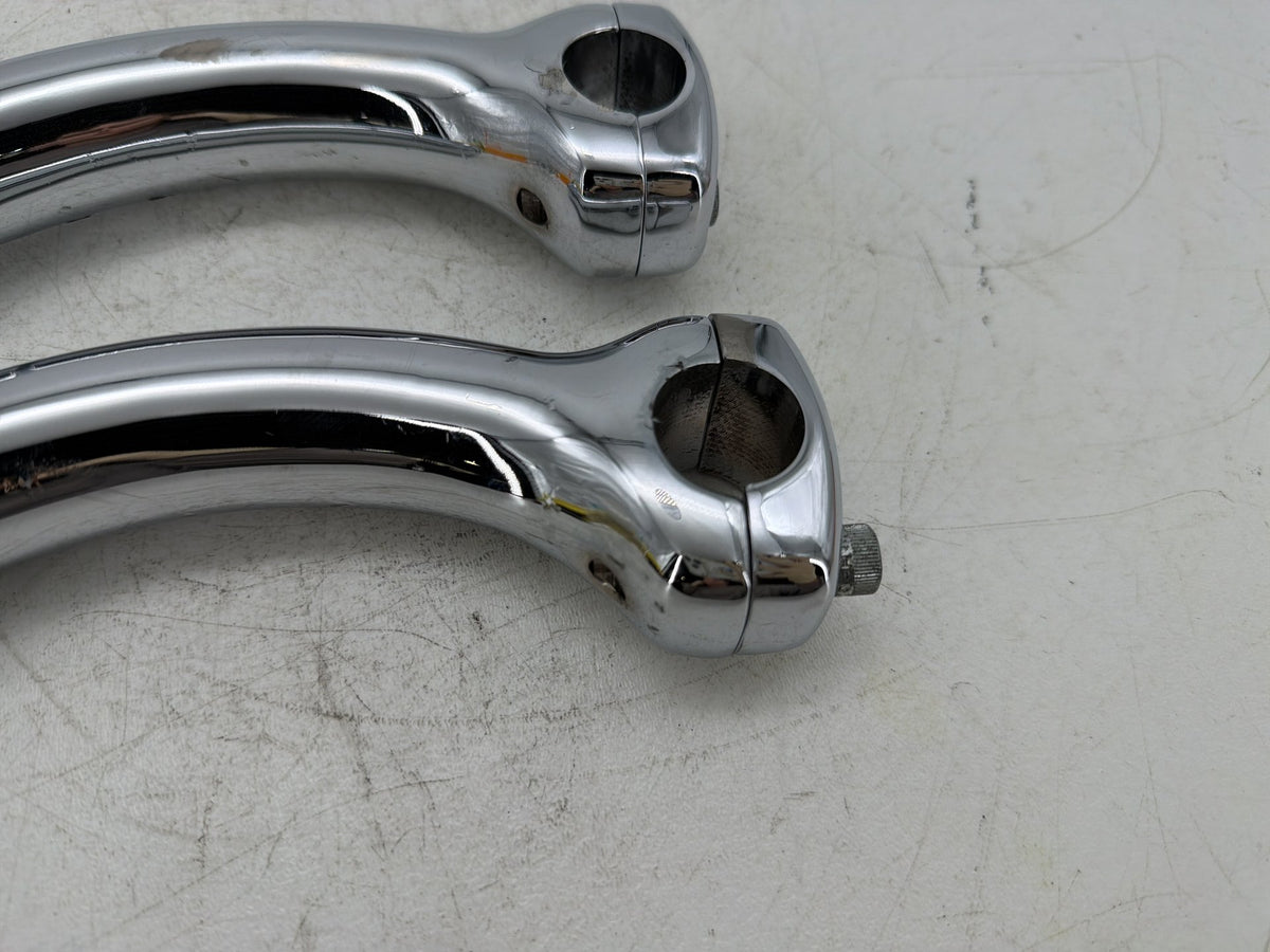 2001 Harley Softail Deuce FXSTD OEM Front Handlebar Risers Riser