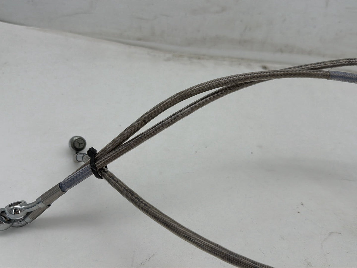 1992 Harley Electra Glide Touring Classic OEM Front Brake Hose Line Pipe