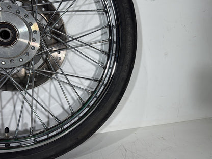 2004 - 2013 Harley-Davidson Sportster 1200 Custom Front Wheel Rim Tire Spoked 44610-05