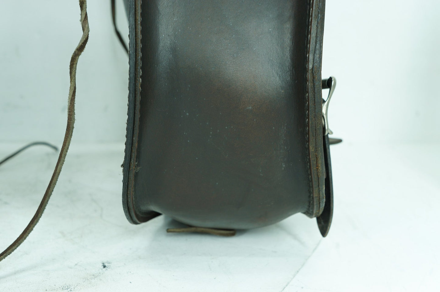 1984 - 1990 Harley-Davidson Sportster  Rear Left Right Saddlebags Luggage Leather Vintage