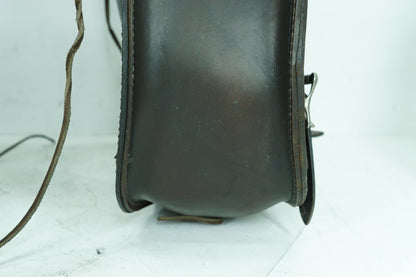 1984 - 1990 Harley-Davidson Sportster  Rear Left Right Saddlebags Luggage Leather Vintage