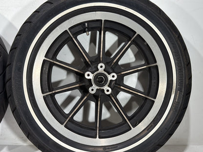 1995 Harley Road King Touring FLHR OEM Front & Rear Wheel Rim Tire