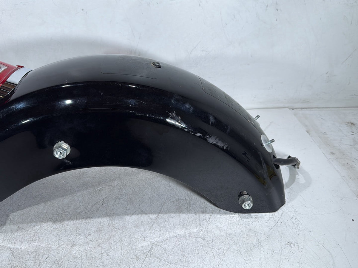 2013 Harley Electra Glide Touring CVO OEM Rear Wheel Fender & Turn Signals Bar