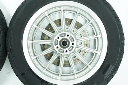 2004 - 2010 Harley-Davidson Sportster Low Front & Rear Wheel Rim Tire 43594-00A