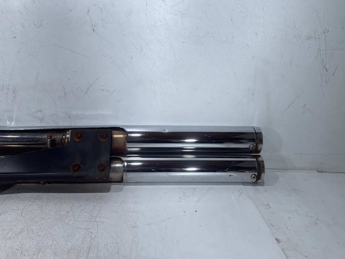 2005 Harley Softail Fat Boy FLSTF OEM Exhaust Header Pipes Vance & Hines