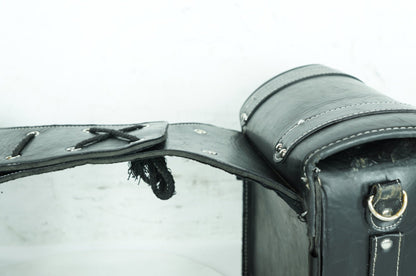 2012 - 2026 Harley-Davidson Sportster Iron 883 Rear Left Right Saddlebags Luggage Leather QINGROCK