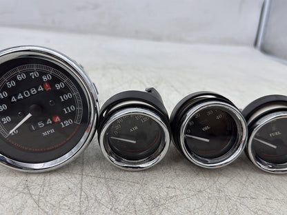 1998 Harley Touring FLHTCUI Electra Glide Ultra OEM Air Oil Volt Fuel Tacho Speedo Gauges