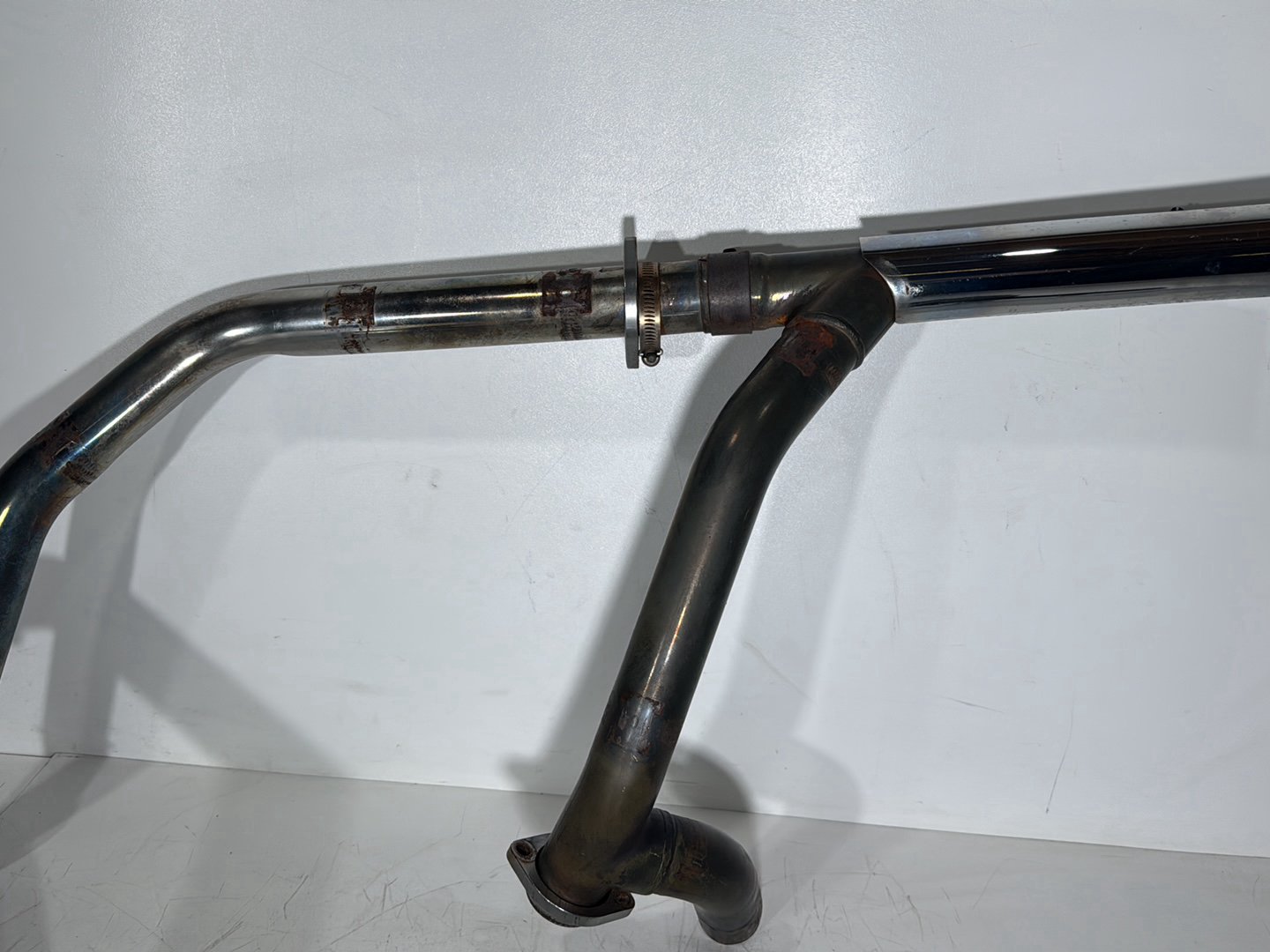 1999 - 2006 Harley-Davidson Touring Electra Glide Classic Exhaust Header Pipes Muffler 65621-99B