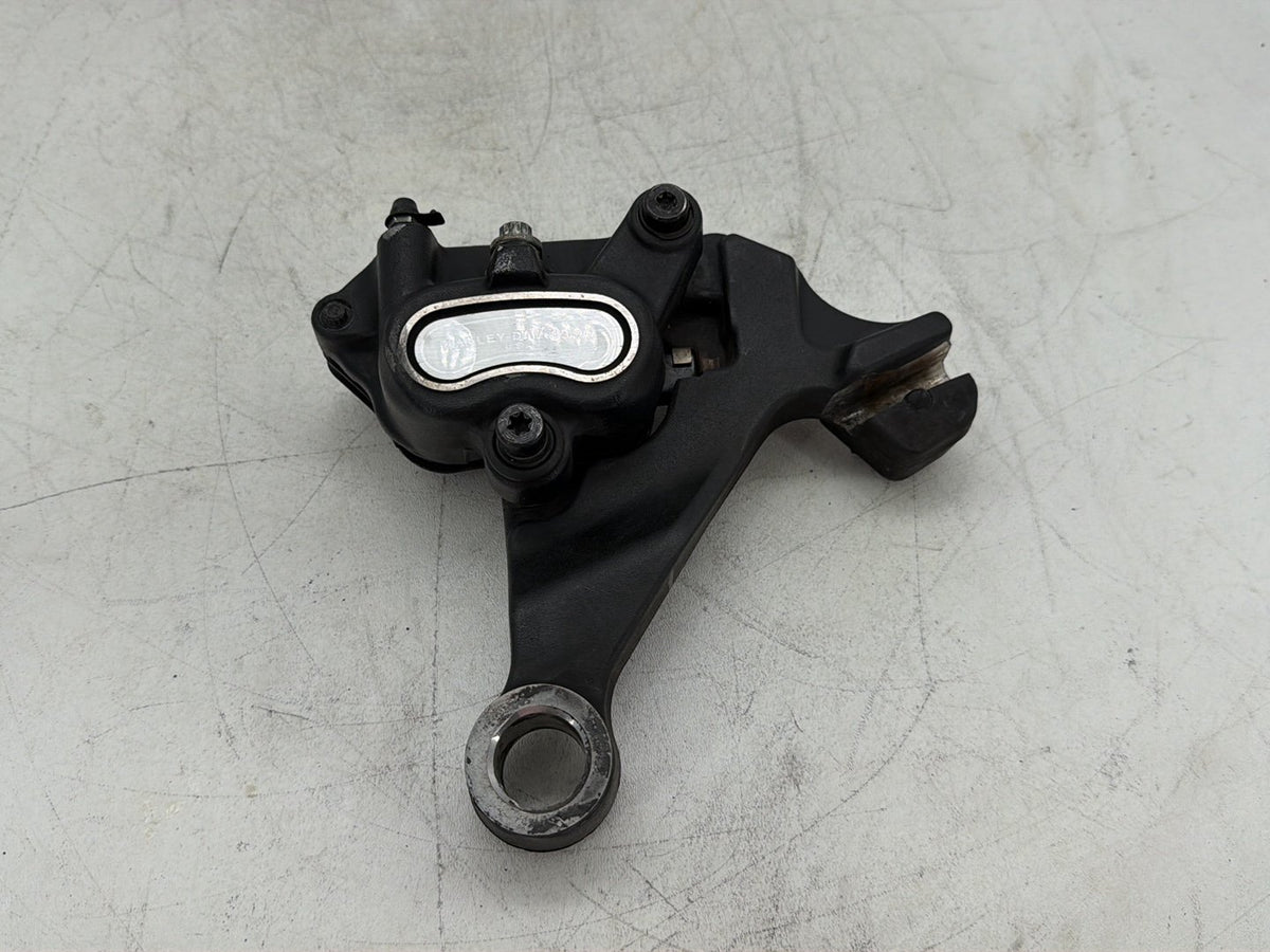 2009 Harley Dyna Street Bob FXDB OEM Rear Back Brake Caliper w/ Bracket