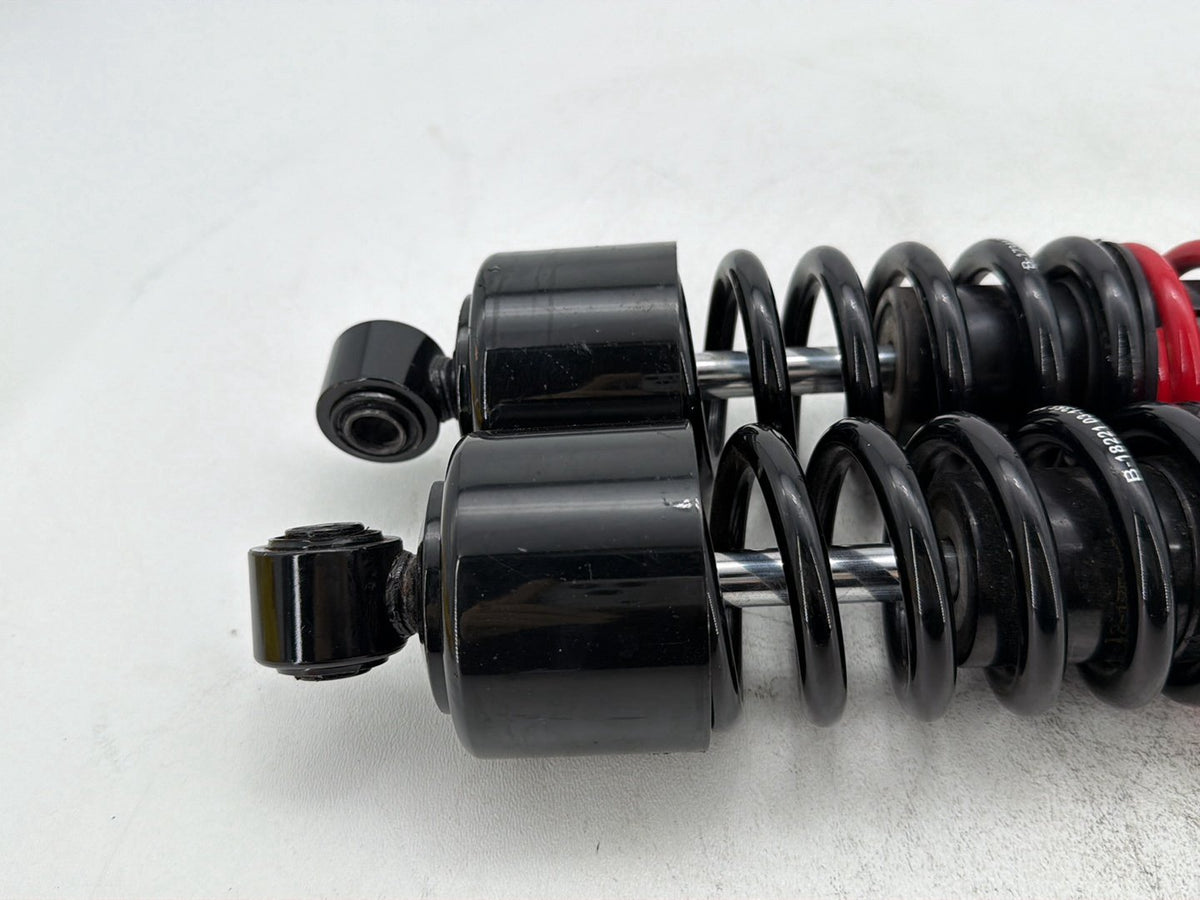 08 Harley Dyna Super Glide Rear RH LH Shock Absorbers Burly Brand Stiletto 14"