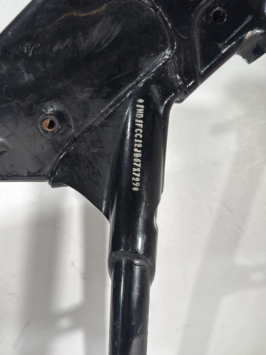2018 Harley Electra Glide Touring Ultra Body Main Frame Chassis CLN CLR * BENT *