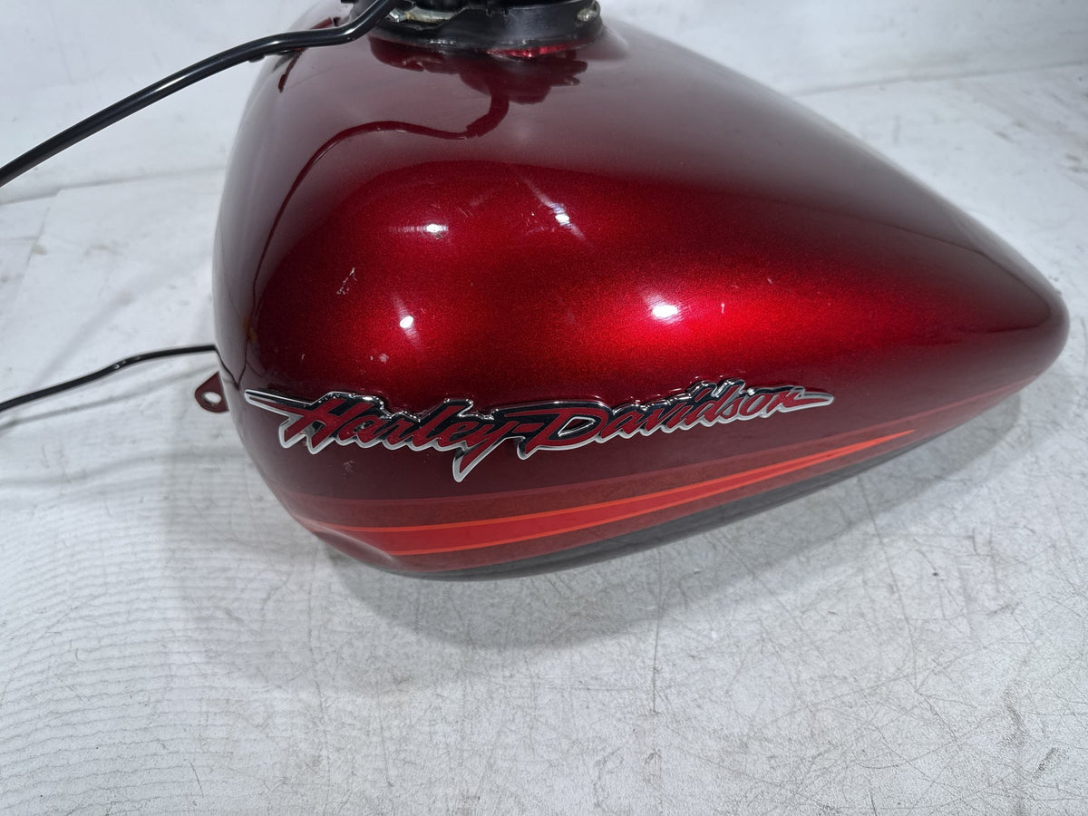 2009 Harley Electra Glide Touring CVO Fuel Gas Tank Gasoline Reservoir DENTED