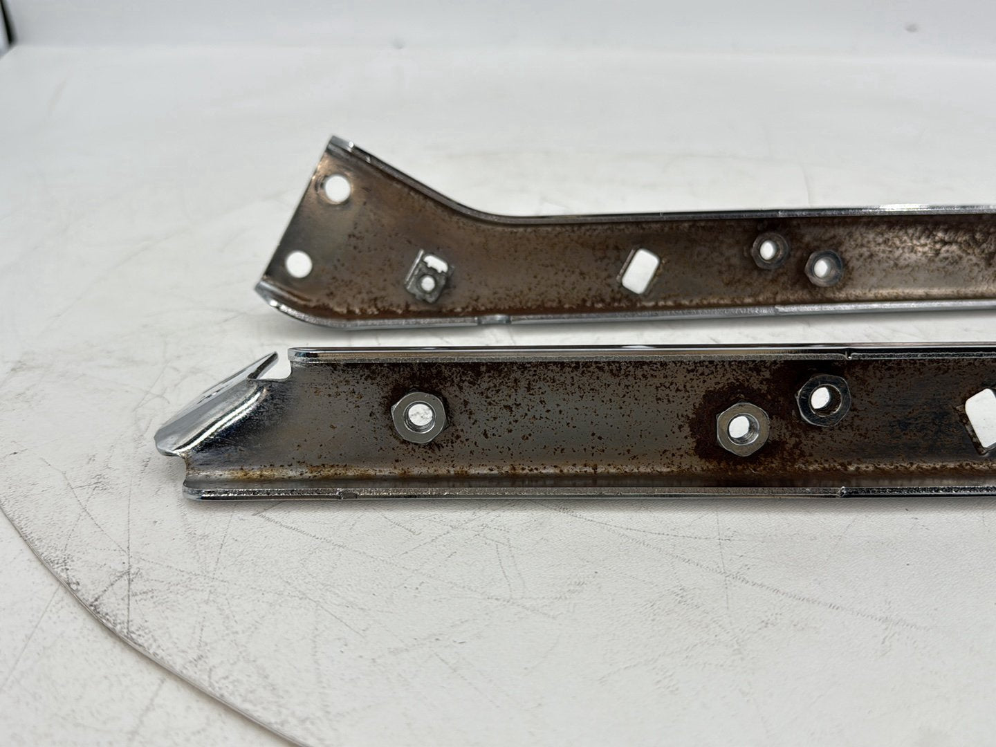 2007 - 2012 Harley-Davidson Touring Electra Glide Ultra Left Right Saddlebag Fender Struts Brackets
