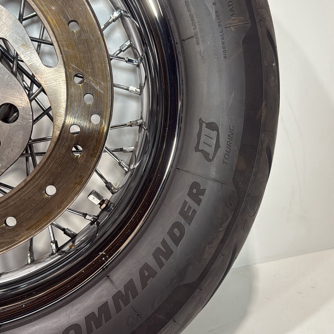 2007 - 2012 Harley-Davidson Touring Street Glide Front Rear Wheel Rim Tire Spoked 41052-08 ,  43085-97