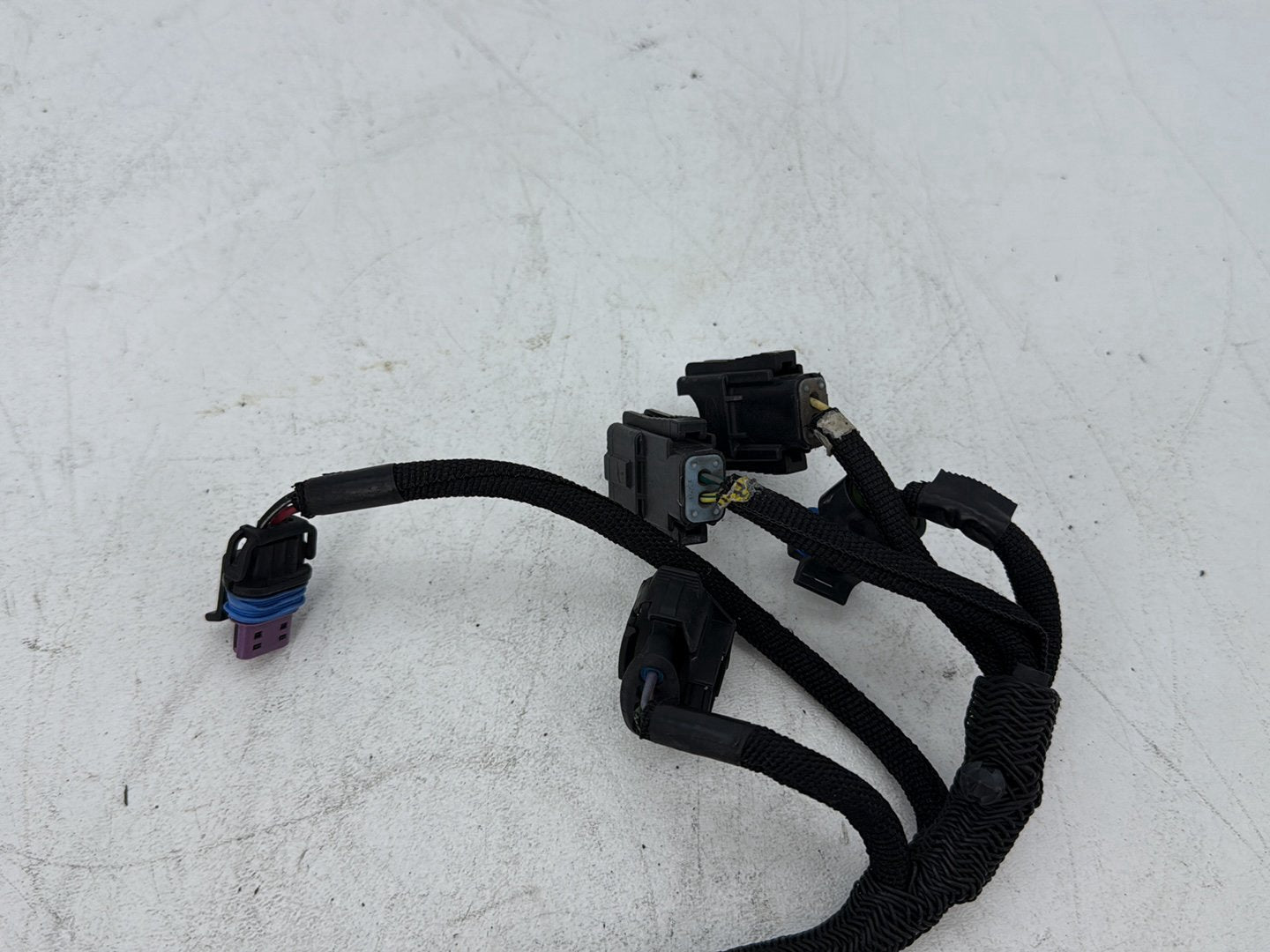2009 Harley Sportster 883 Low XL883L OEM EFI Fuel Injector Engine Wiring Wire Harness
