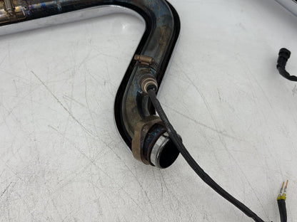 2010 Harley Dyna Fat Bob FXDF Exhaust Header Pipes Vance & Hines SCRATCHED