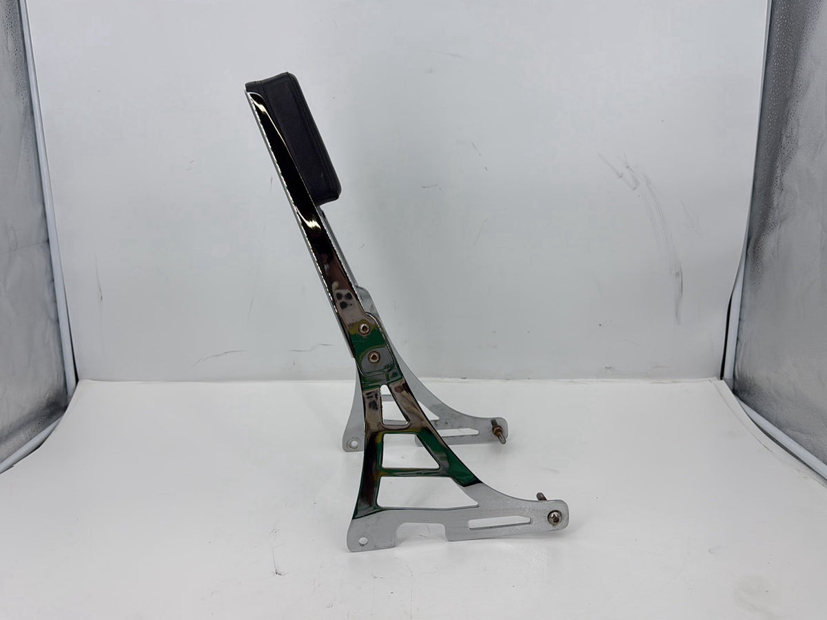 2003 Harley Sportster XL1200C 1200 OEM Rear Sissy Bar w/ Backrest Cushion Pad