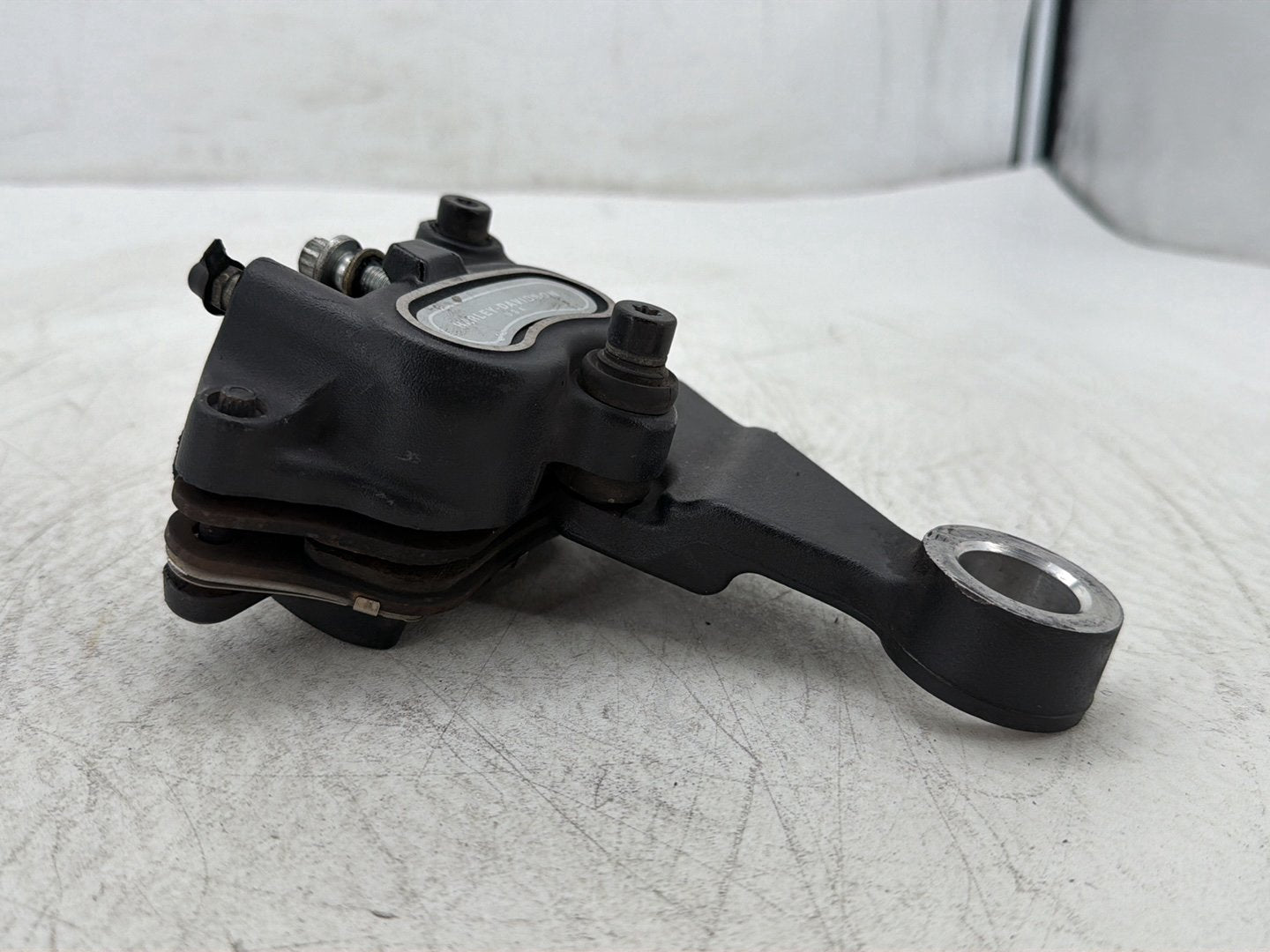 2011 Harley Heritage Softail Classic FLSTC OEM Rear Back Brake Caliper w/ Bracket