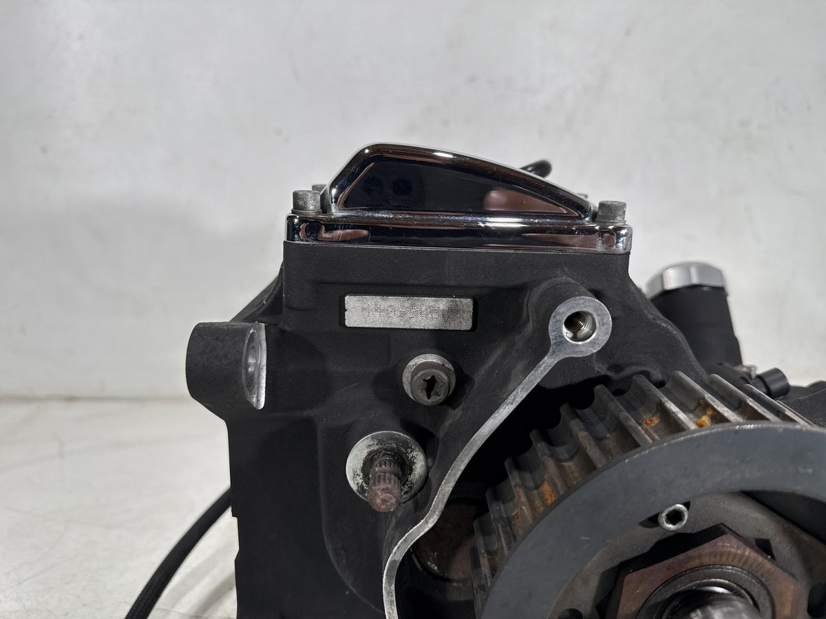 11 Harley Electra Glide Touring Police 6 Speed Transmission Gearbox 28K CRACKED