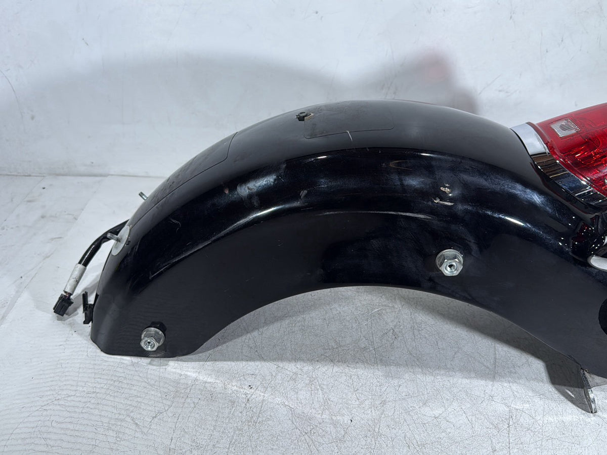 2013 Harley Electra Glide Touring CVO OEM Rear Wheel Fender & Turn Signals Bar