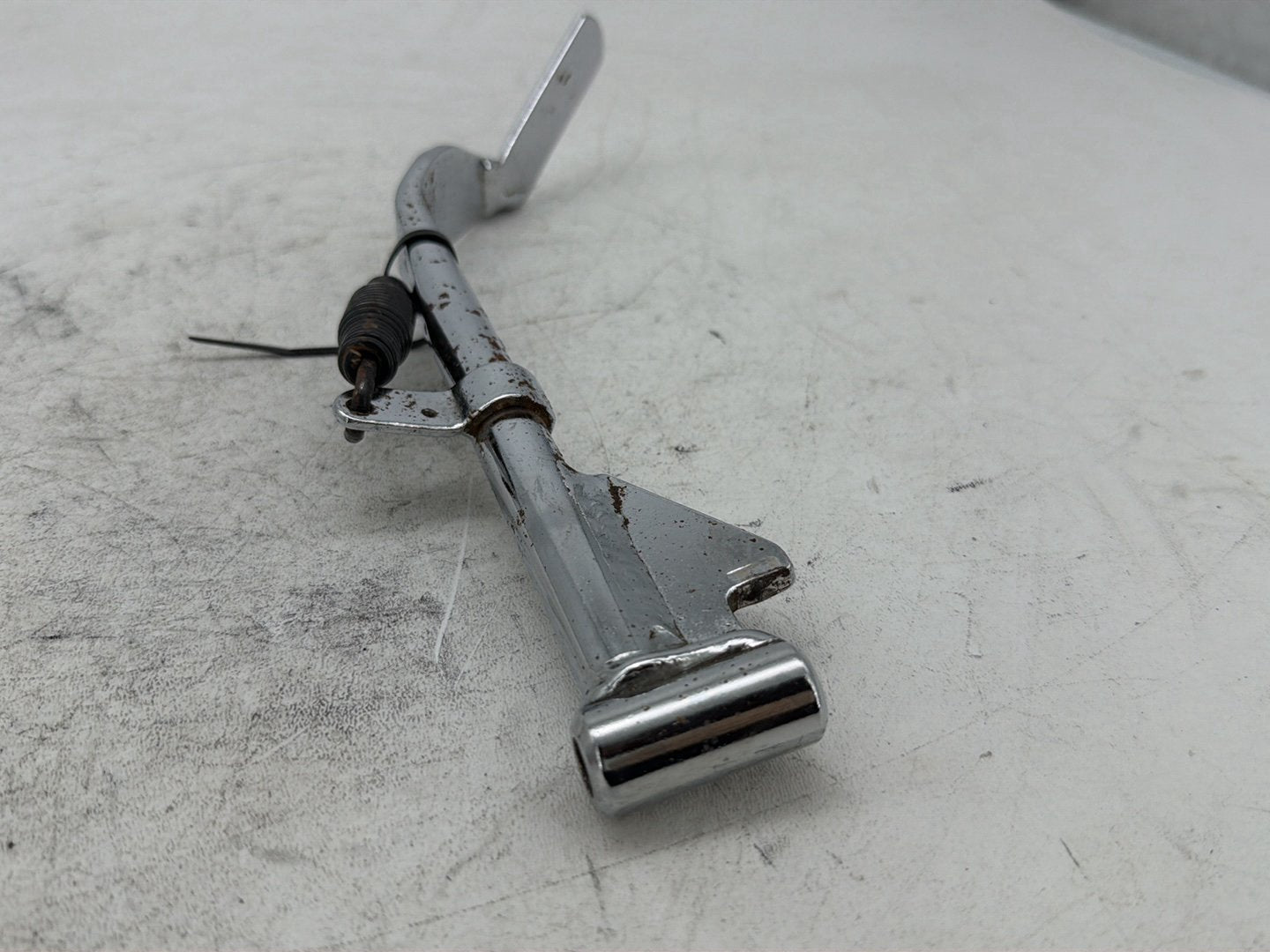 2006 Harley Sportster 1200 Custom XL1200C OEM Left Side Jiffy Kick Stand & Spring