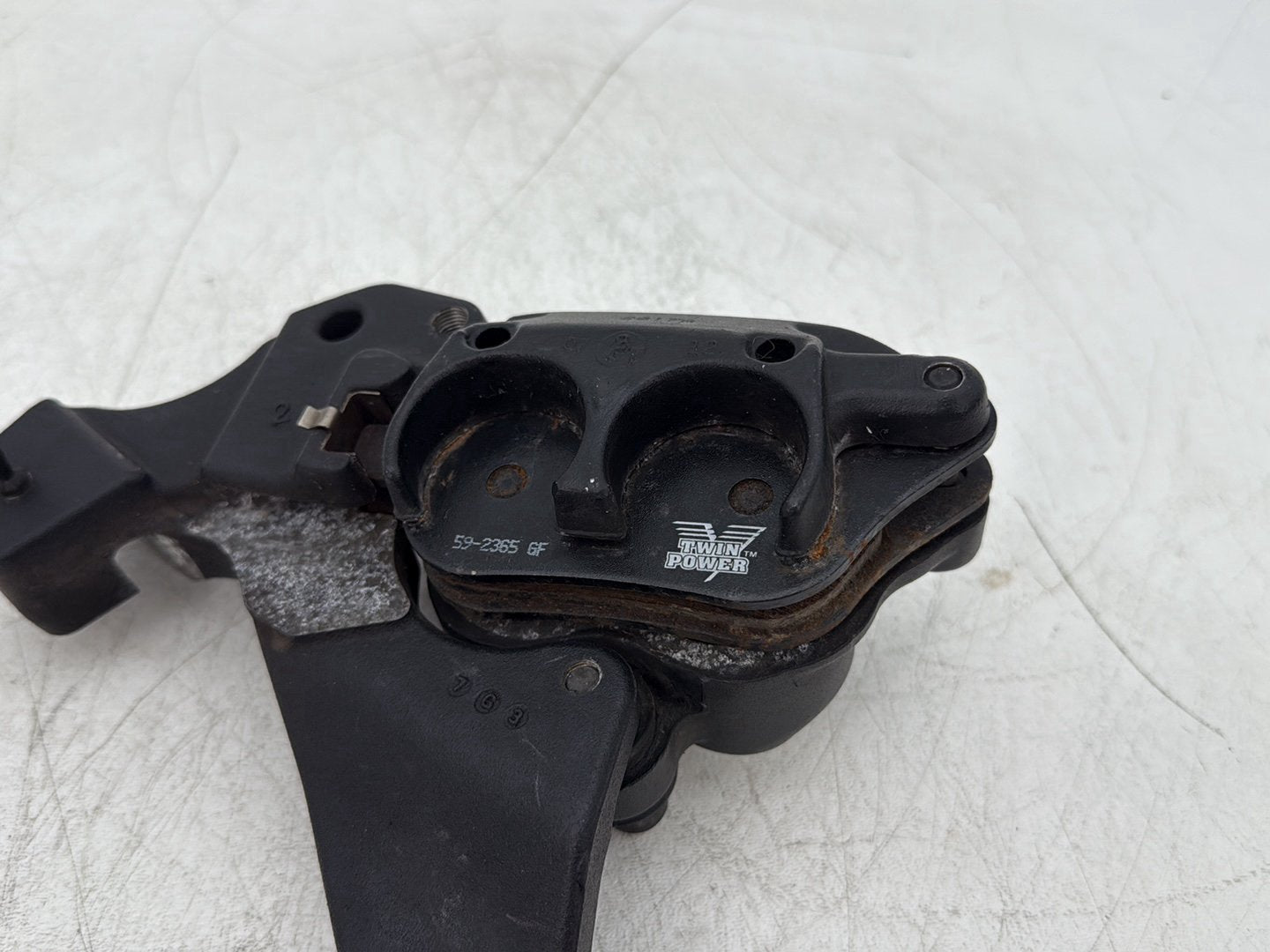2008 Harley Dyna FXDL Low Rider Anniversary OEM Rear Back Brake Caliper w/ Bracket